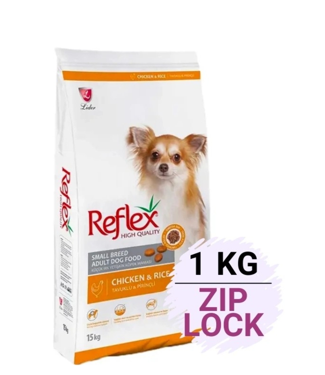 بصورت فله ای یک کیلویی زیپ کیپ